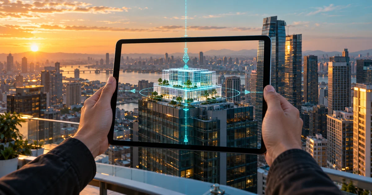 Rooftop Anchors posicionam conteúdo AR sobre edifícios | Nexus Tecnologia Rooftop Anchors posicionam conteúdo AR sobre edifícios