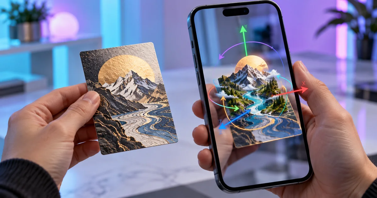 ARKit Image Tracking acompanha imagens móveis com menor custo