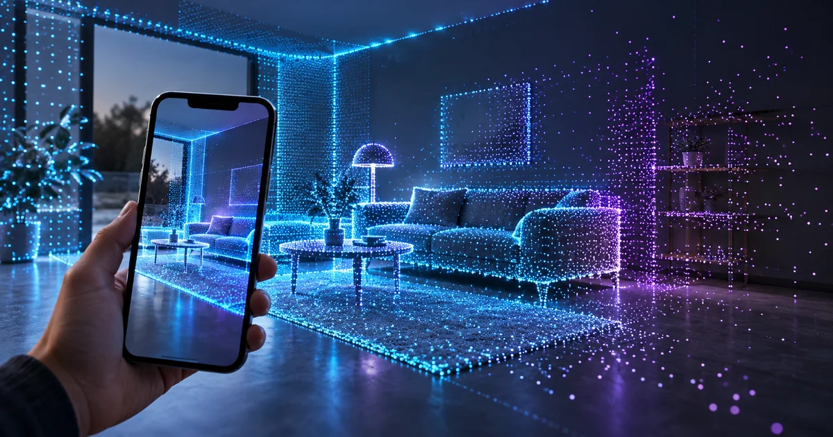 ARKit rawFeaturePoints ajuda a diagnosticar ambientes frágeis para tracking AR | Nexus Tecnologia ARKit rawFeaturePoints ajuda a diagnosticar ambientes frágeis para tracking AR
