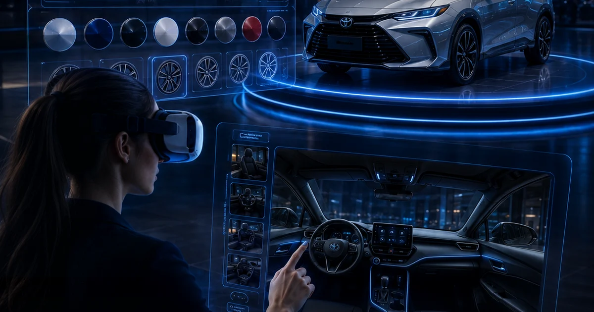 Configurador 3D automotivo: arquitetura, pipeline e experiência de escolha | Nexus Tecnologia Visualização 3D interativa representando Configurador 3D automotivo