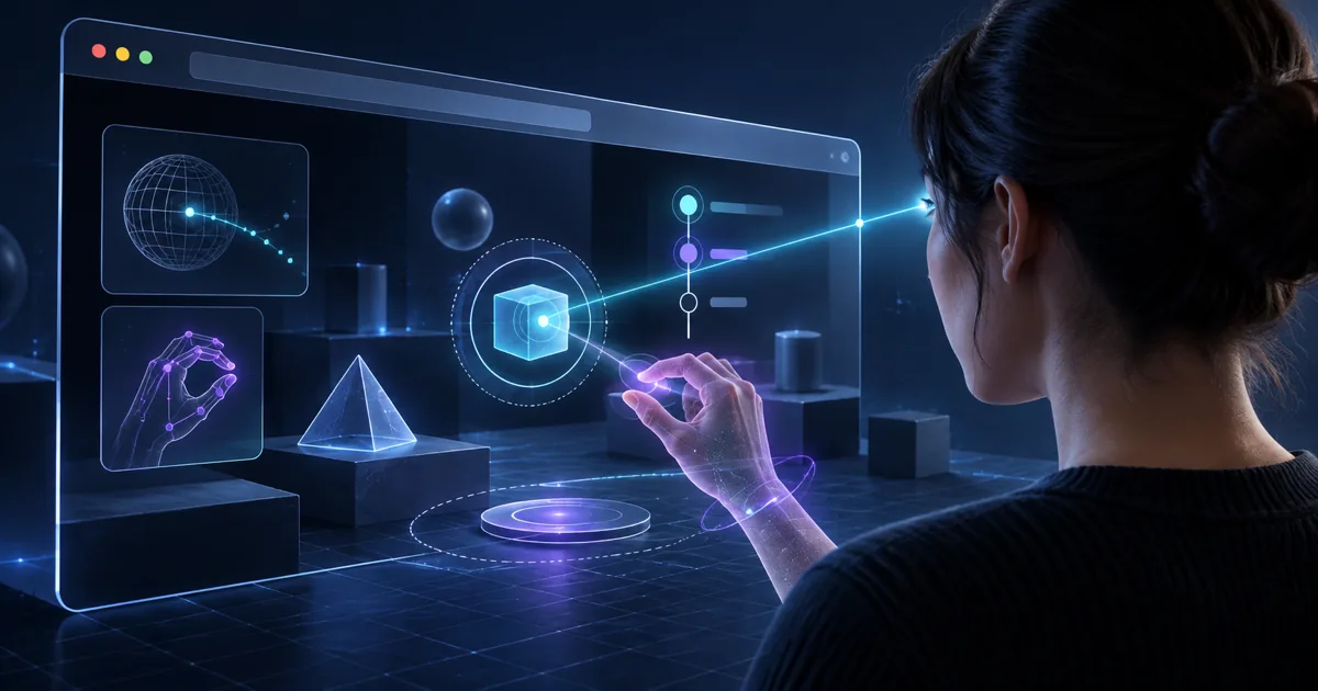 Immersive Web SDK 1.0 leva olhar, pinça e diagnóstico ao teste de XR na web | Nexus Tecnologia Immersive Web SDK 1.0 leva olhar, pinça e diagnóstico ao teste de XR na web