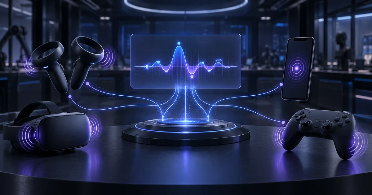 Meta Haptics Studio aberto reduz fragmentação do feedback tátil em VR | Nexus Tecnologia Meta Haptics Studio aberto reduz fragmentação do feedback tátil em VR