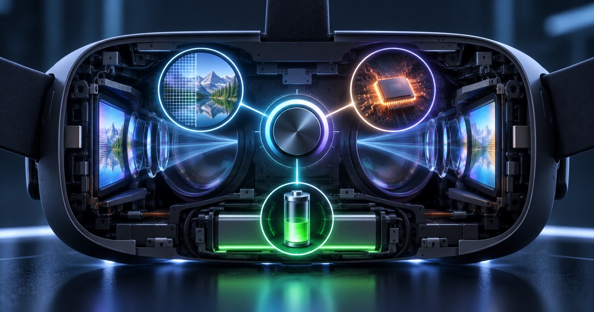 Render scale no Meta Quest: como equilibrar nitidez e performance em VR | Nexus Tecnologia Render scale no Meta Quest: como equilibrar nitidez e performance em VR