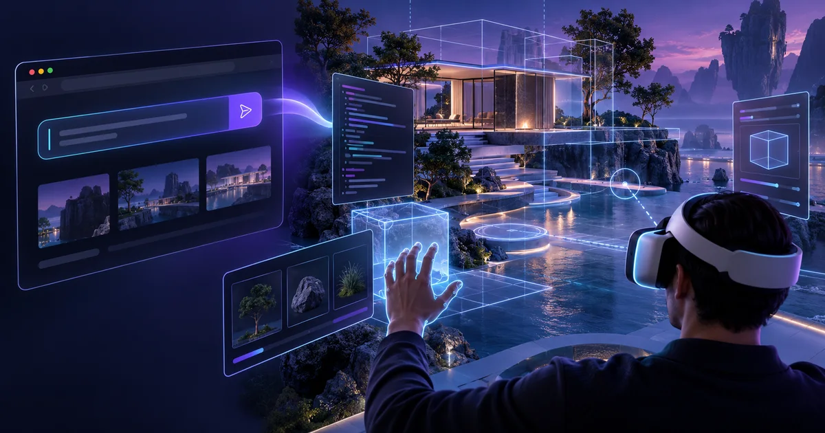 Meta e Vercel levam prototipagem WebXR por IA do prompt ao headset | Nexus Tecnologia Meta e Vercel levam prototipagem WebXR por IA do prompt ao headset