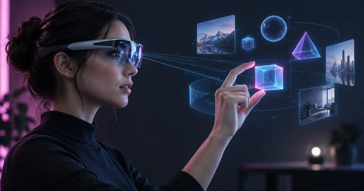 Meta VR Glasses troca o controle padrão por olhar e gesto de pinça | Nexus Tecnologia Meta VR Glasses troca o controle padrão por olhar e gesto de pinça