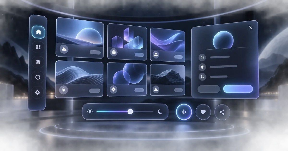 Meta VR UI Set padroniza componentes acessíveis para interfaces espaciais | Nexus Tecnologia Meta VR UI Set padroniza componentes acessíveis para interfaces espaciais