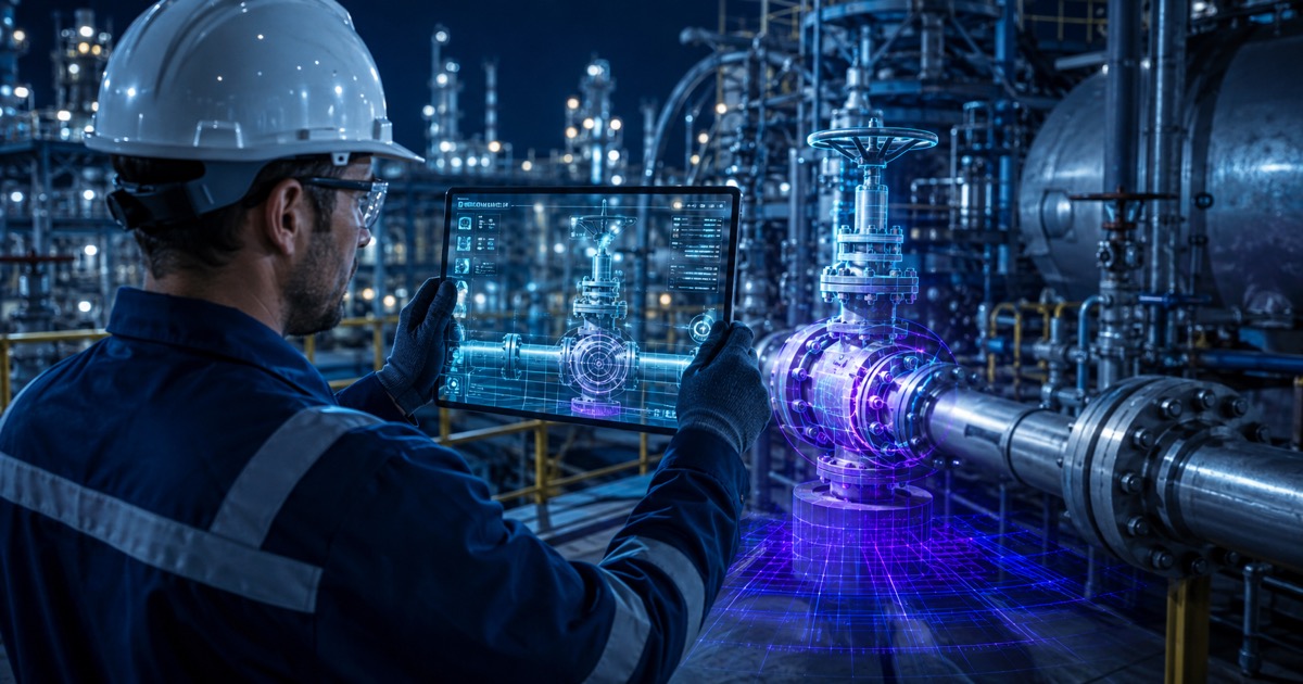 ExxonMobil testa posicionamento visual para operações AR em campo | Nexus Tecnologia ExxonMobil testa posicionamento visual para operações AR em campo
