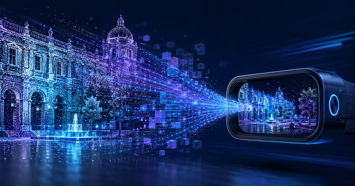 SPZ 4 acelera Gaussian splats para experiências AR em escala | Nexus Tecnologia SPZ 4 acelera Gaussian splats para experiências AR em escala