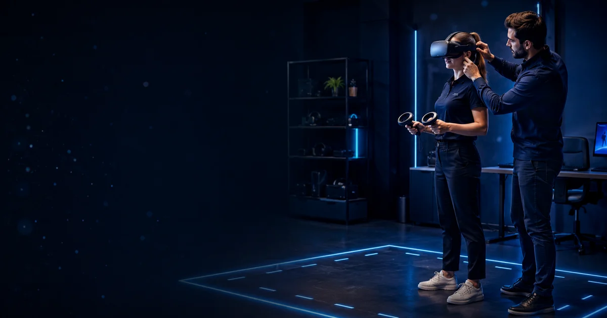 Onboarding imersivo: como apresentar ambientes, processos e cultura antes do primeiro dia em campo | Nexus Tecnologia Aplicação corporativa de realidade virtual relacionada a Onboarding imersivo: como apresentar ambientes, processos e cultura antes do