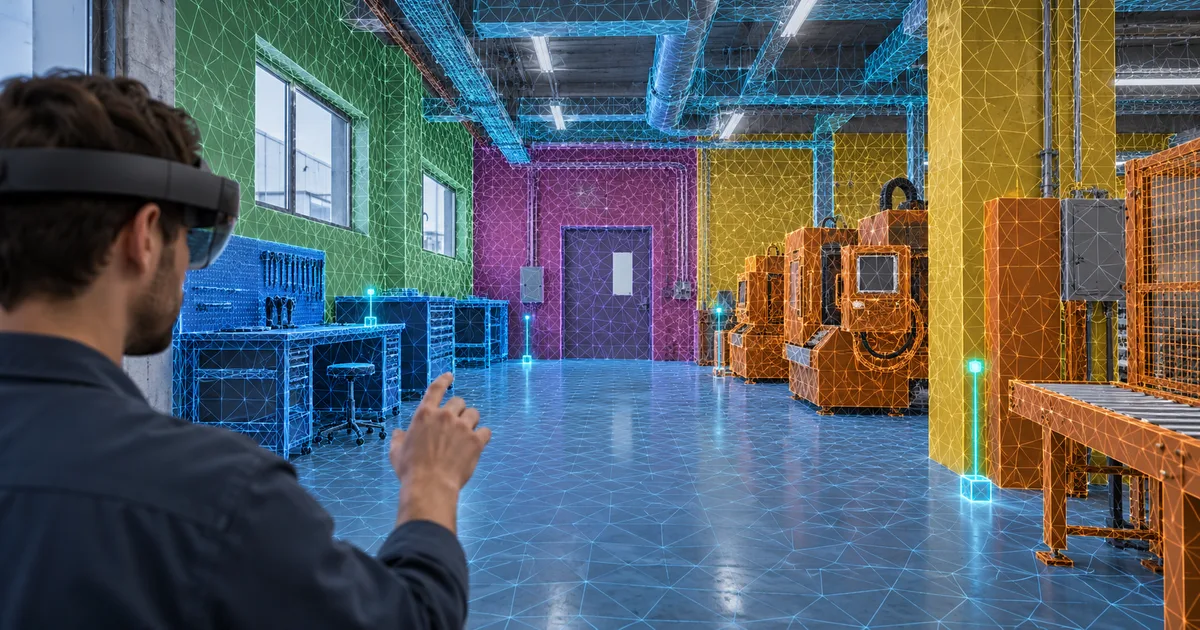 OpenXR Spatial Entity Mesh expõe geometria do ambiente para aplicações XR | Nexus Tecnologia OpenXR Spatial Entity Mesh expõe geometria do ambiente para aplicações XR