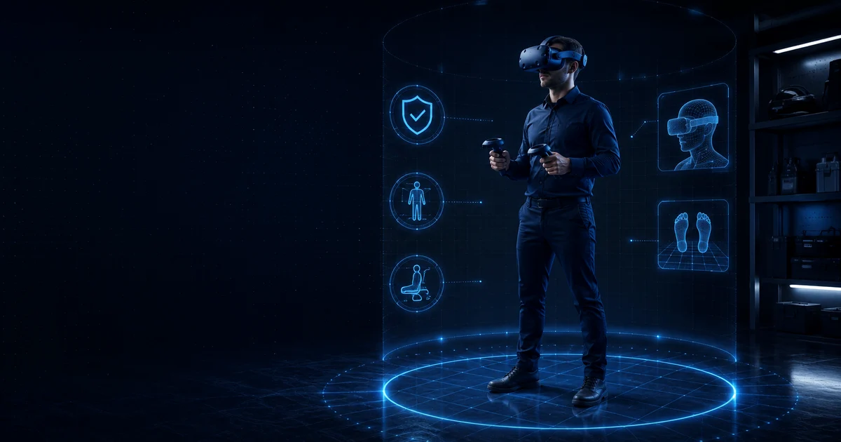 Segurança, conforto e ergonomia em Realidade Virtual para empresas | Nexus Tecnologia Aplicação corporativa de realidade virtual relacionada a Segurança, conforto e ergonomia em Realidade Virtual para empresas