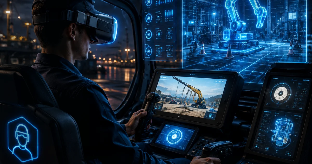 Simuladores para máquinas pesadas: o que precisa ser fiel para o treinamento funcionar | Nexus Tecnologia Aplicação corporativa de realidade virtual relacionada a Simuladores para máquinas pesadas