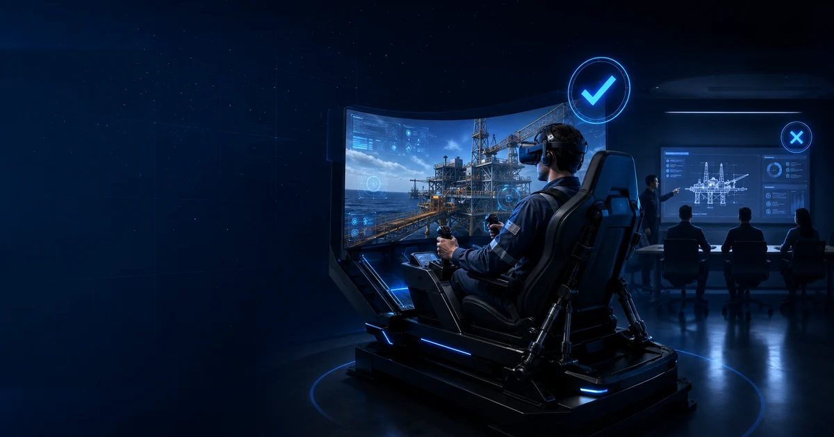 Simuladores em Realidade Virtual: quando usar e quando evitar | Nexus Tecnologia Aplicação corporativa de realidade virtual relacionada a Simuladores em Realidade Virtual