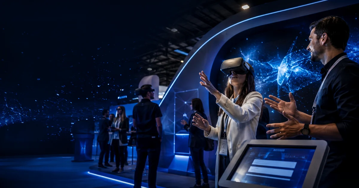 Tecnologia para eventos e ativações: como transformar interação em experiência de marca | Nexus Tecnologia Tecnologia imersiva aplicada a Tecnologia para eventos e ativações