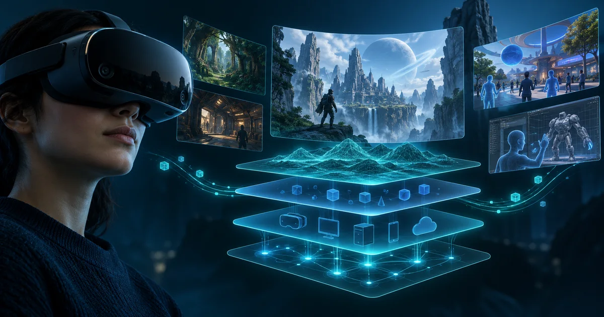 Unreal Engine 5.8 adiciona suporte experimental ao Steam Frame | Nexus Tecnologia Unreal Engine 5.8 adiciona suporte experimental ao Steam Frame