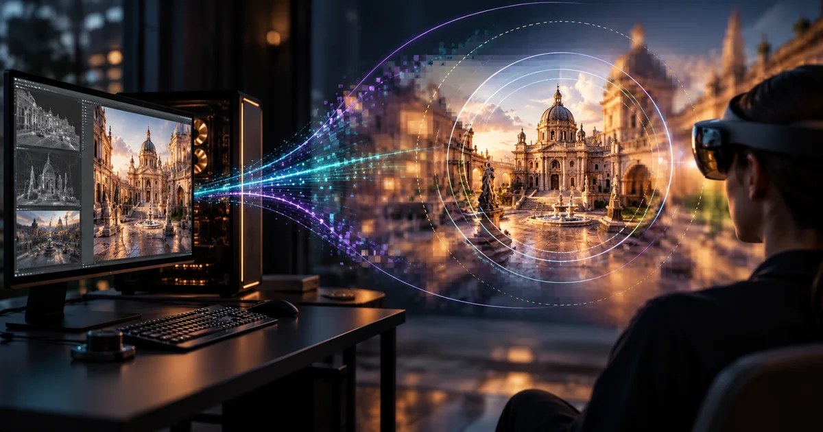 Foveated Streaming leva aplicações de PC ao Apple Vision Pro | Nexus Tecnologia Foveated Streaming leva aplicações de PC ao Apple Vision Pro