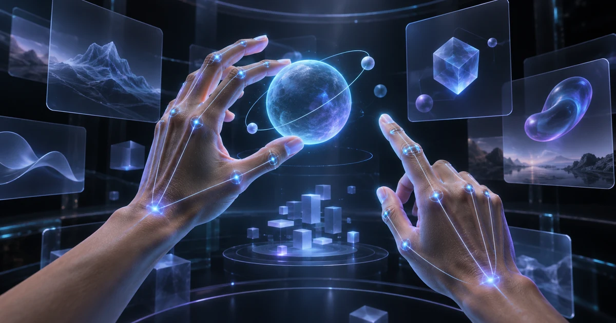 WebXR Hand Input padroniza mãos articuladas para experiências XR no navegador | Nexus Tecnologia WebXR Hand Input padroniza mãos articuladas para experiências XR no navegador